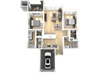 The Laurel B2G Two Bedroom Two Bathroom Floor Plan The Laurel B2G Two Bedroom Two Bathroom Floor Plan